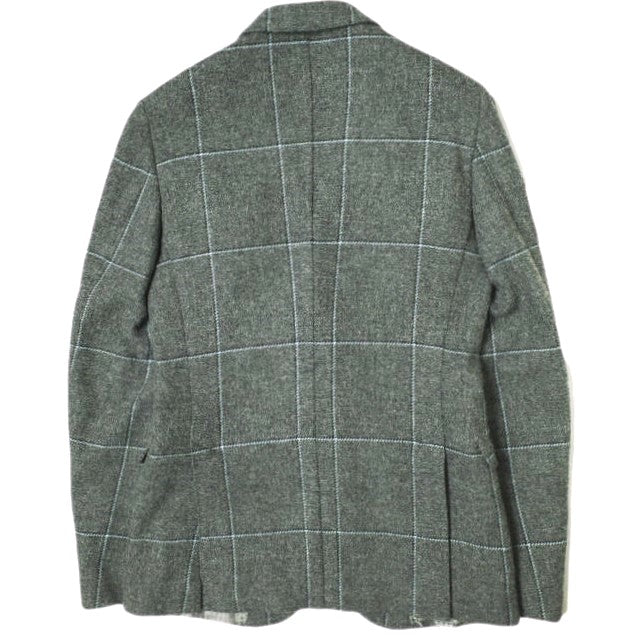 Gucci Wool 2B Jacket Gray Tailored