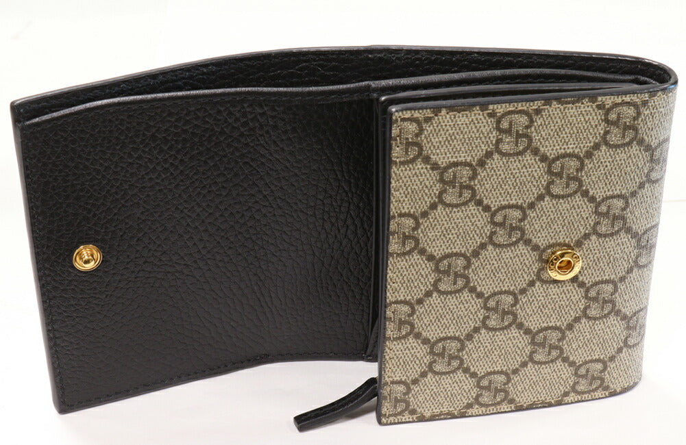 Gucci GG Supreme Bifold Wallet PVC Canvas Wallet 598587 17WAG 1283