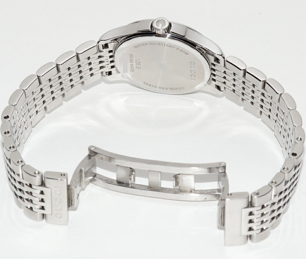 Gucci White Mother of Pearl G-Timeless Watch YA126504