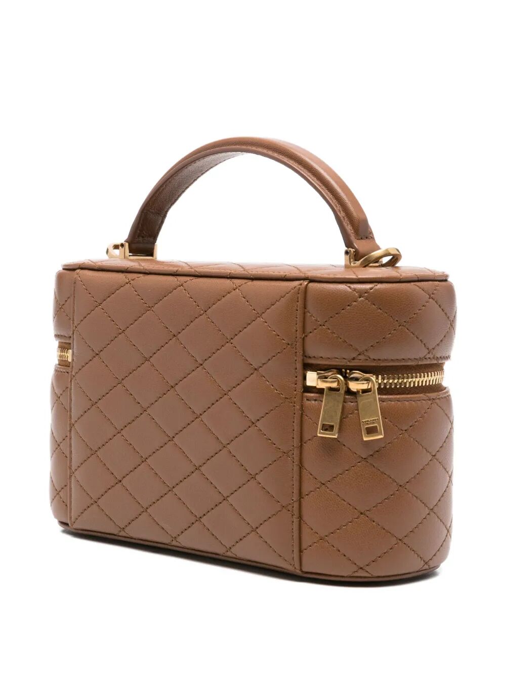 Saint Laurent Women Lambskin Gaby Vanity Bag