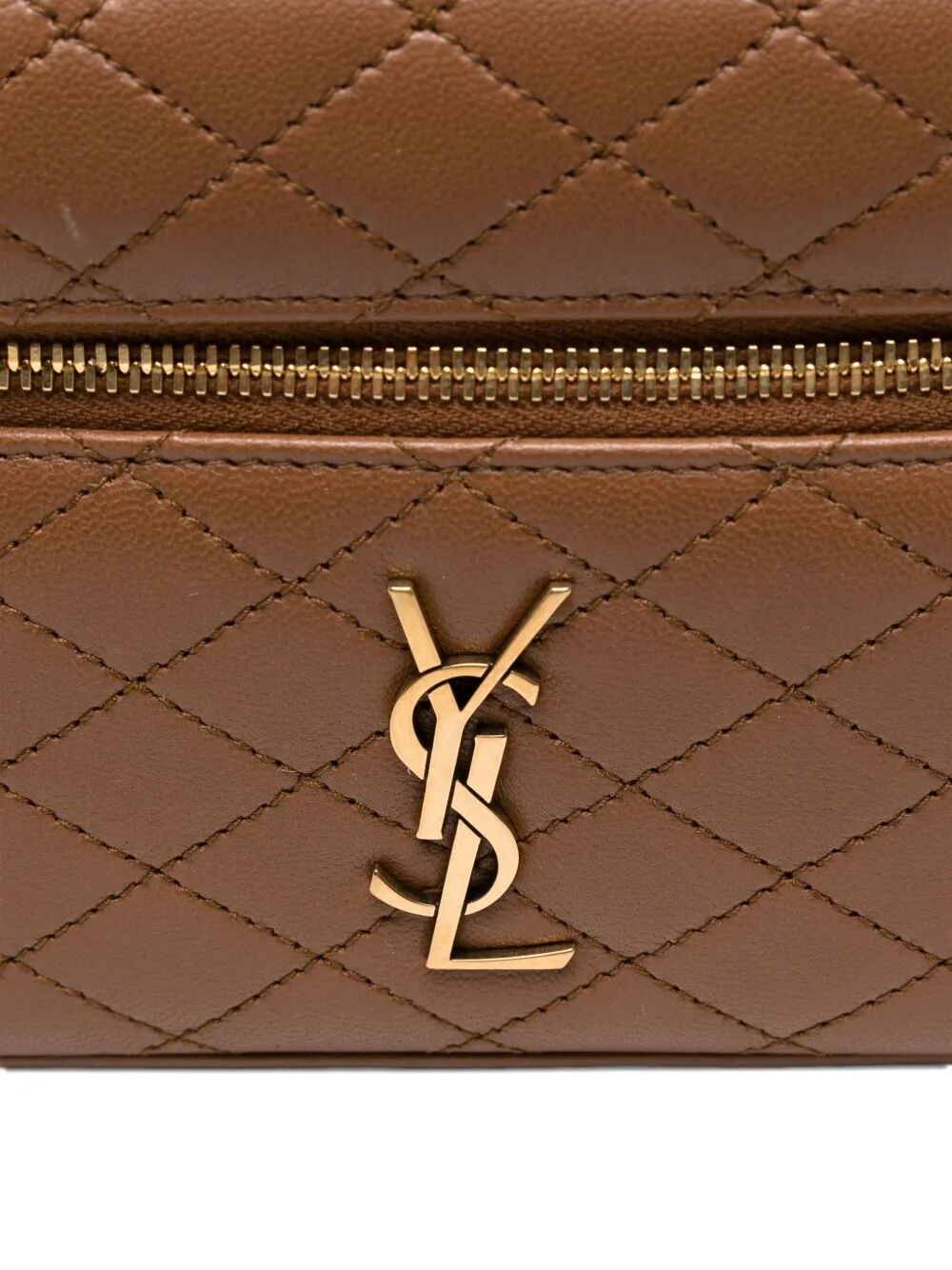 Saint Laurent Women Lambskin Gaby Vanity Bag