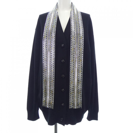 Louis Vuitton FJKC88ZIG Wool Cardigan