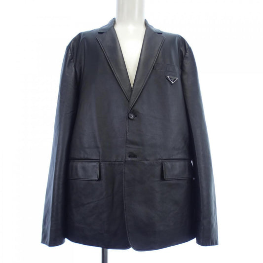 Prada UPG356 FLY Leather Jacket