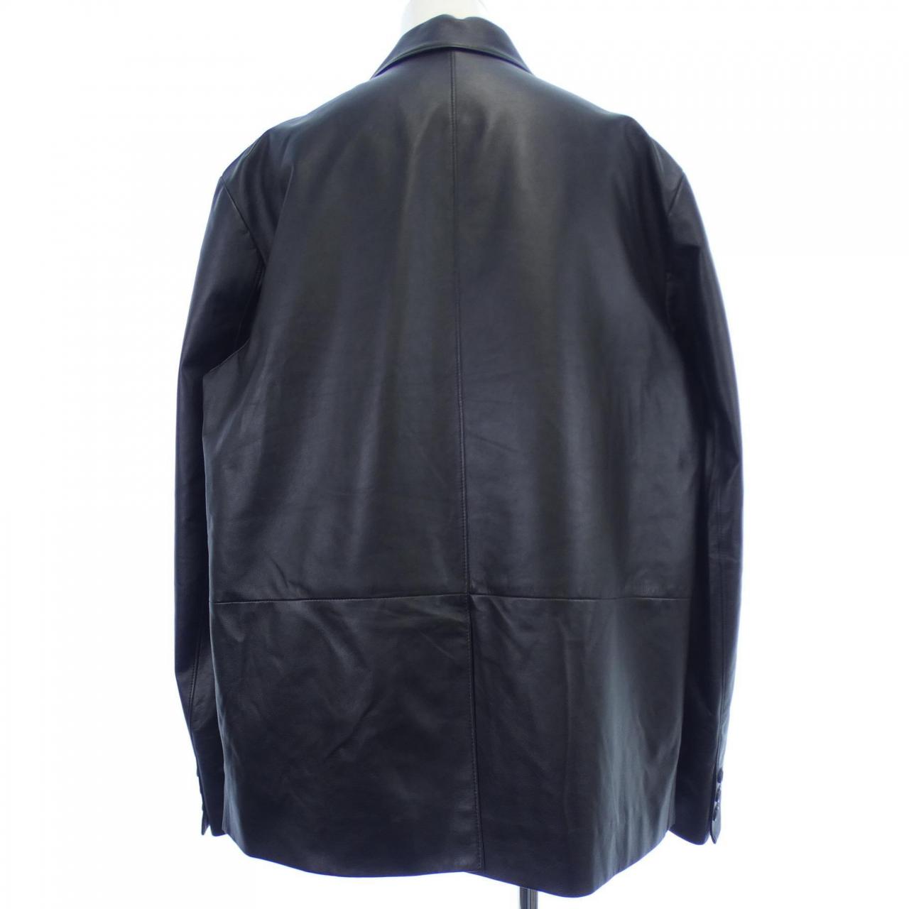 Prada UPG356 FLY Leather Jacket