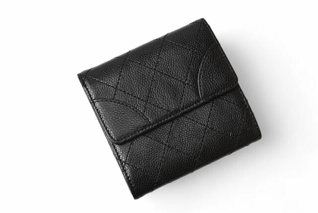 Chanel Black Caviar Leather Wallet