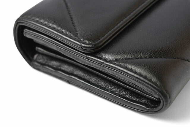 Chanel Long Wallet Black