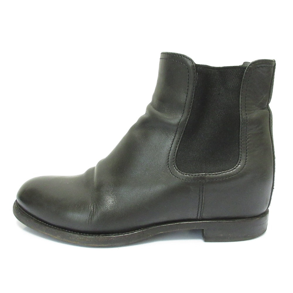 Prada Leather Chelsea Boots