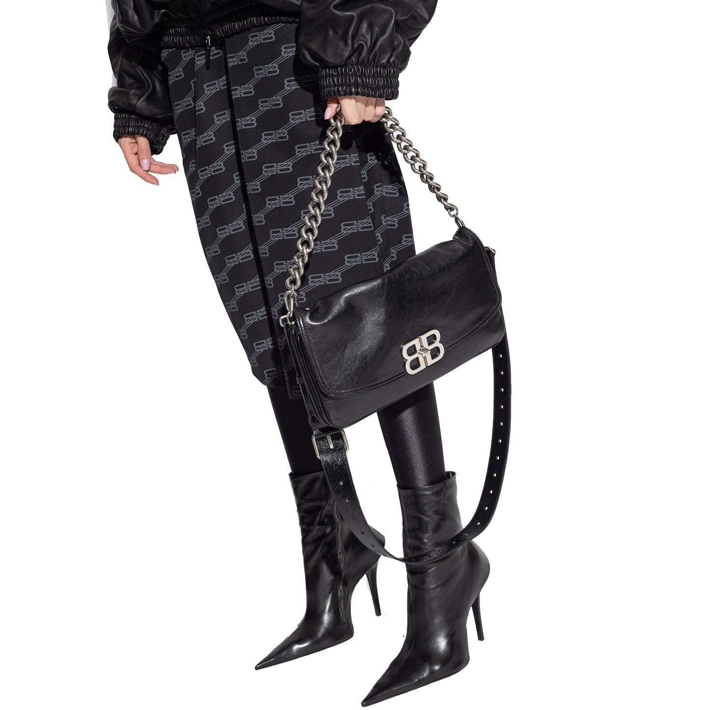 Balenciaga Bb Soft Medium Flap Bag Women
