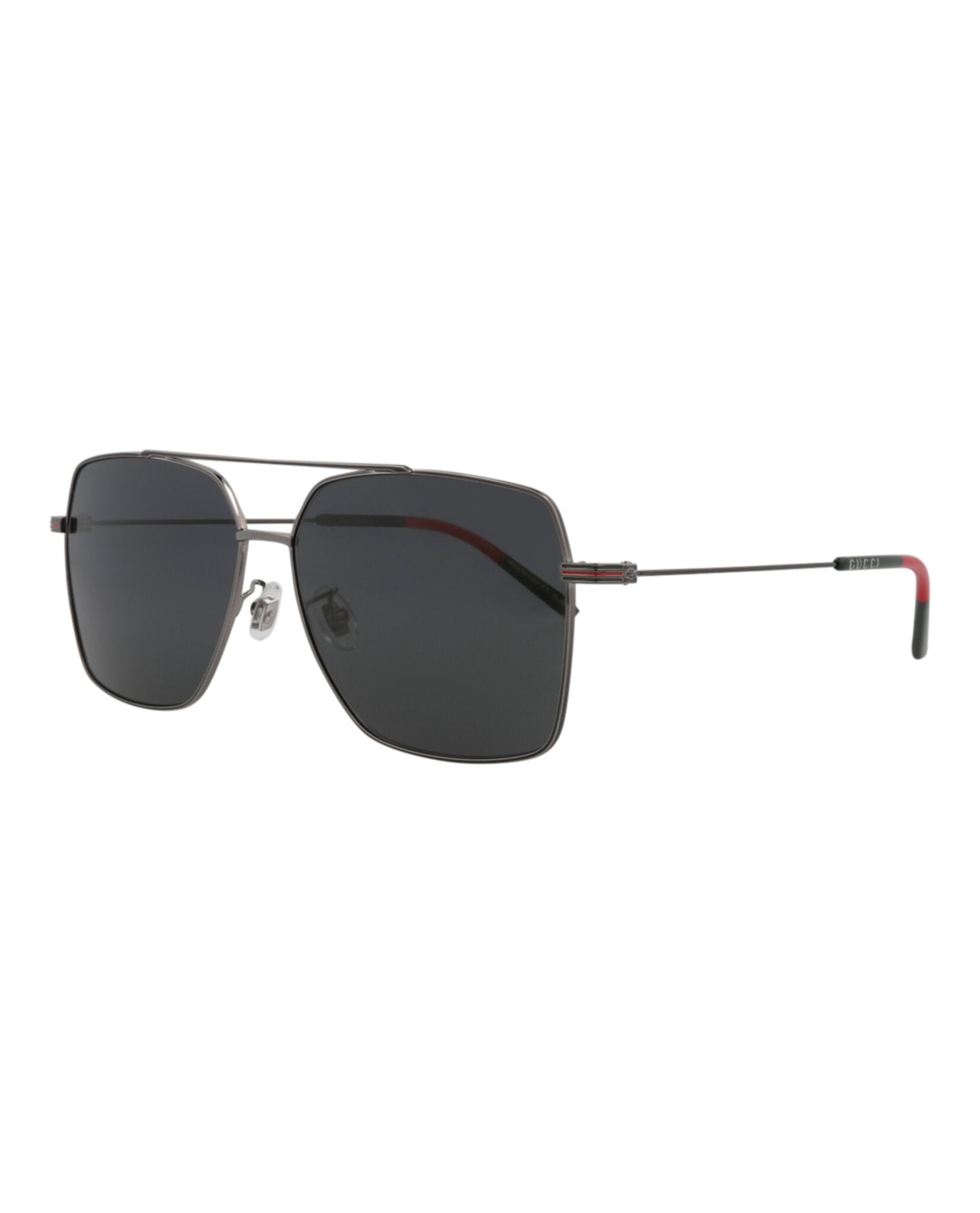 Aviator-Frame Metal Sunglasses