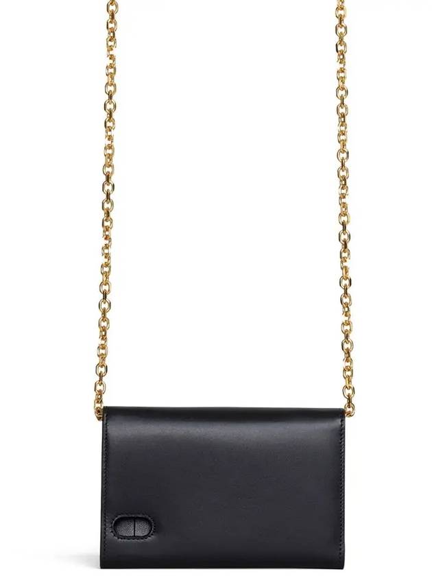 CELINE C Logo Gold Chain IPhone X Phone Case Black