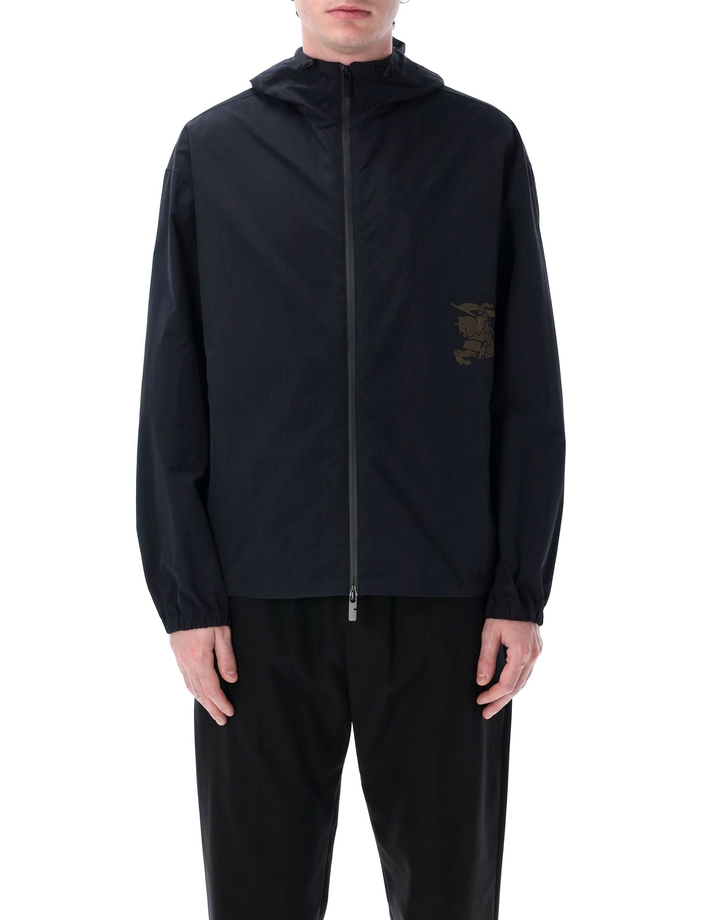 BURBERRY Oversized Hooded Jacket - Size L