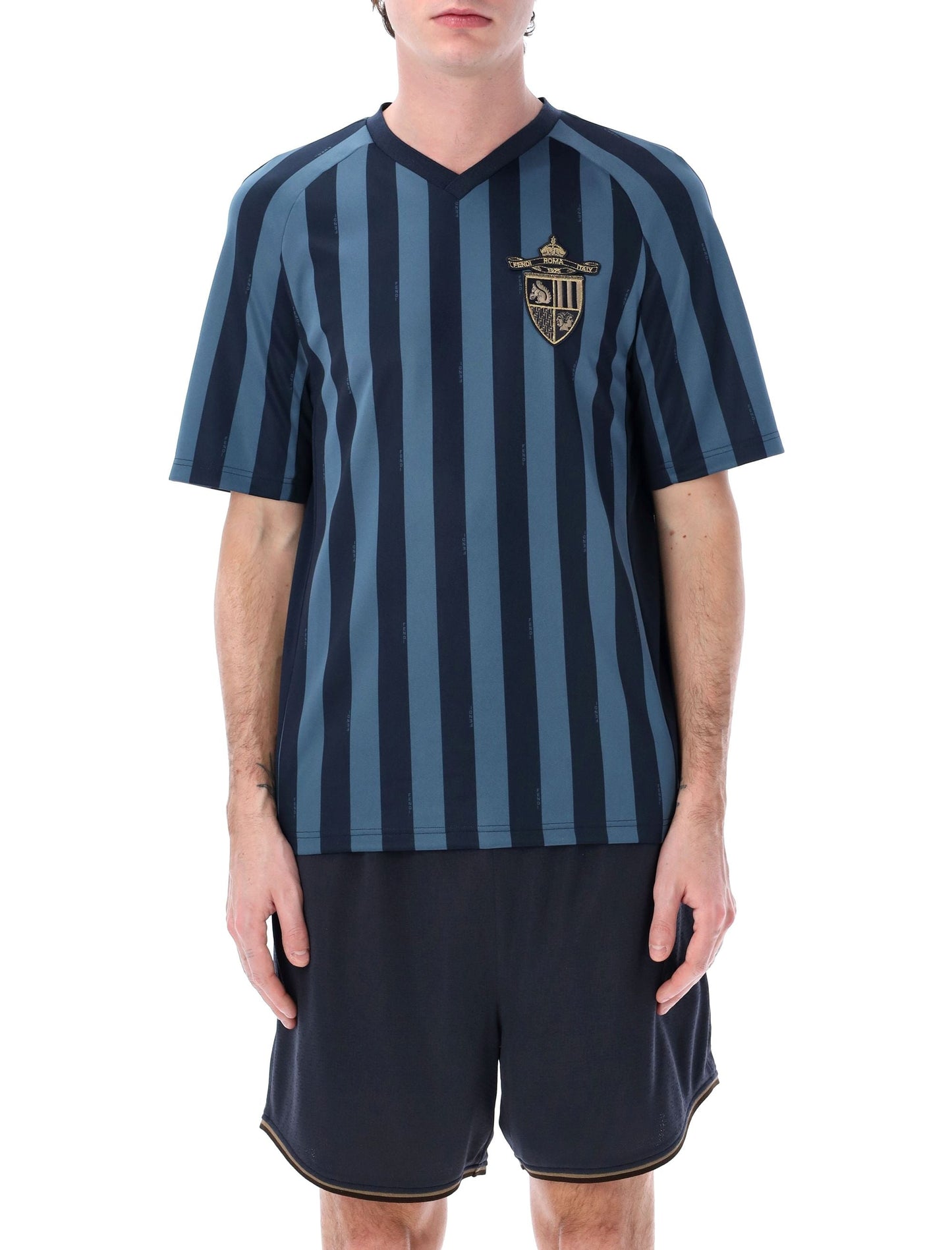 FENDI Mini Printed Polyester T-Shirt