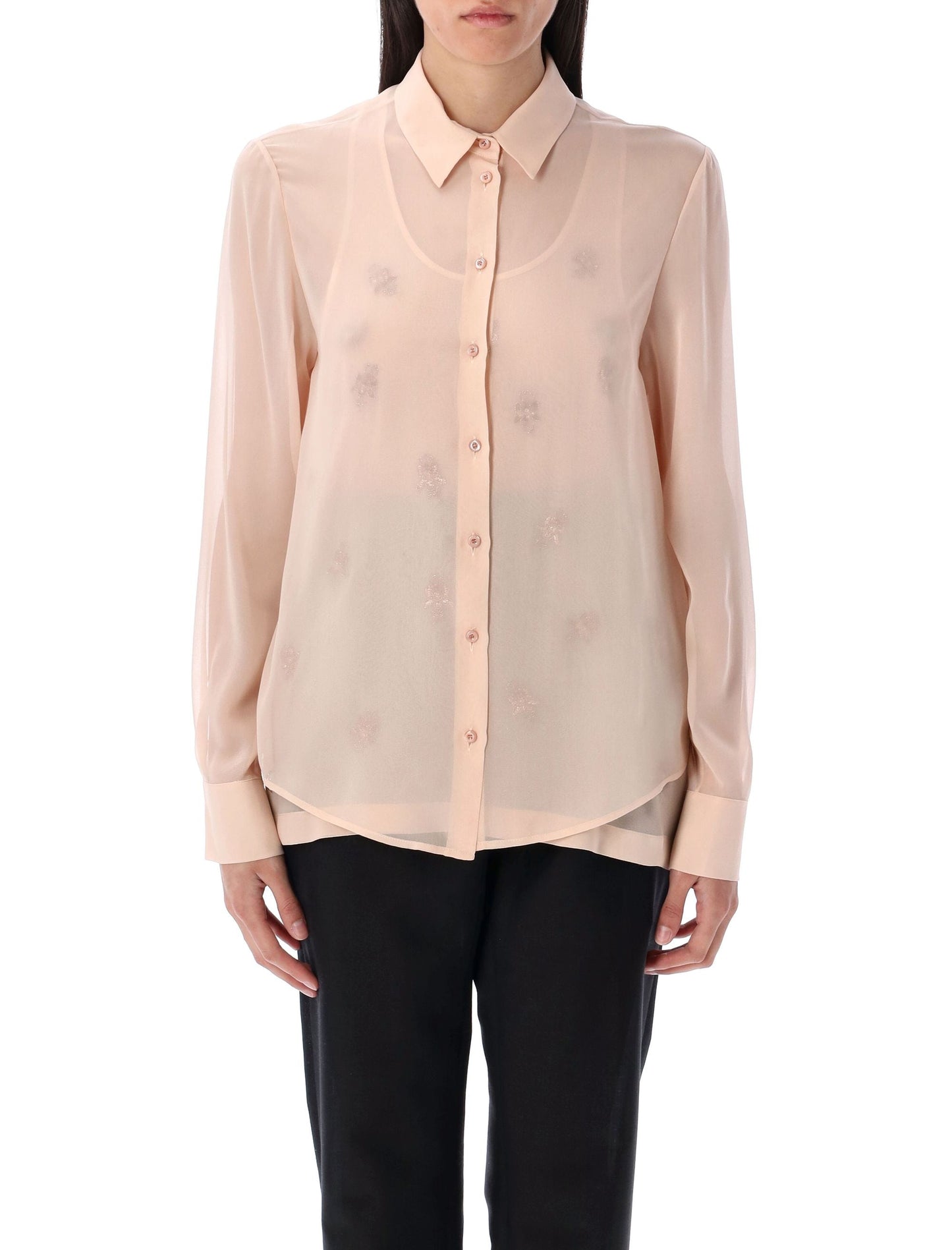 FENDI Silk Georgette Women's Top