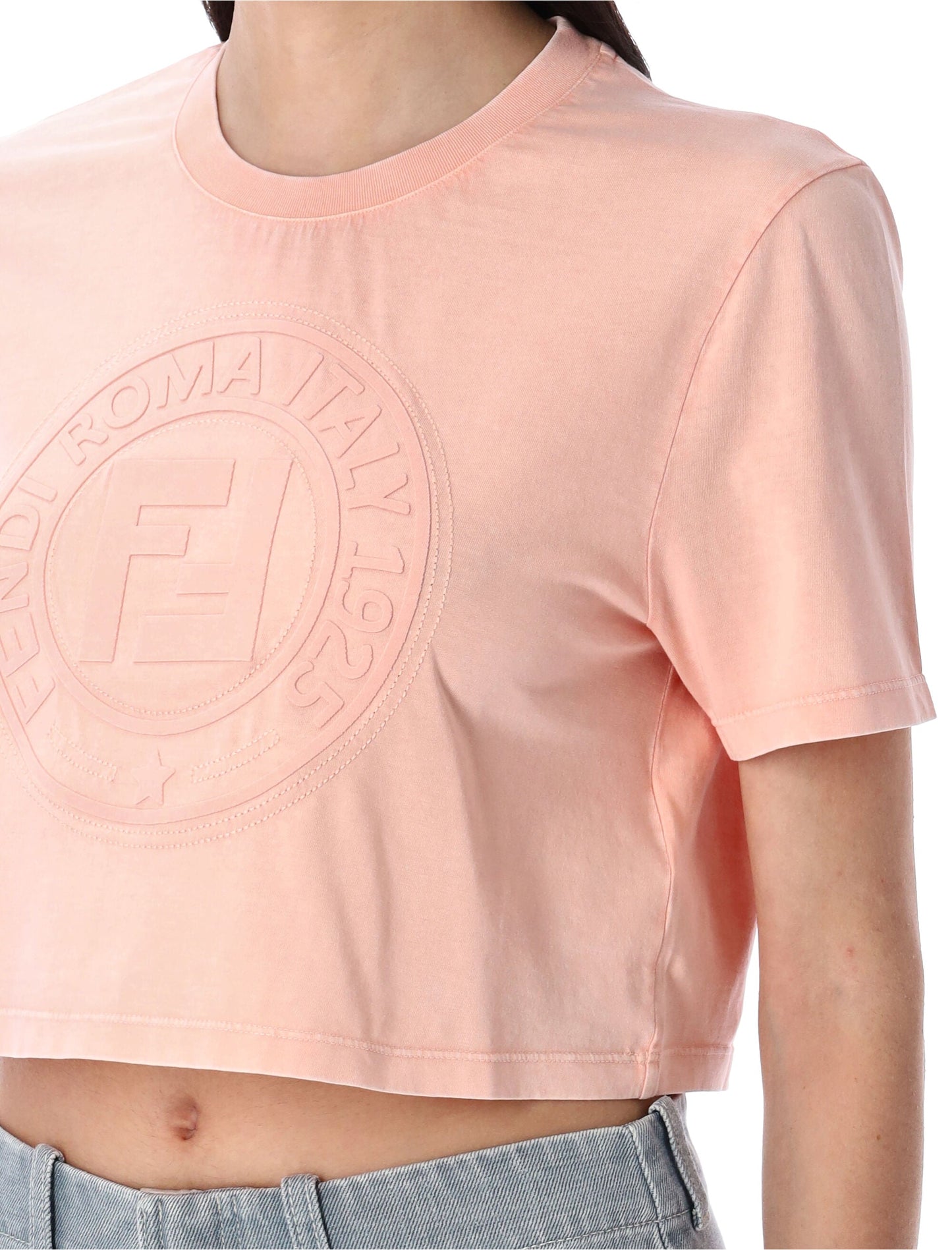 FENDI Cropped T-Shirt for Women
