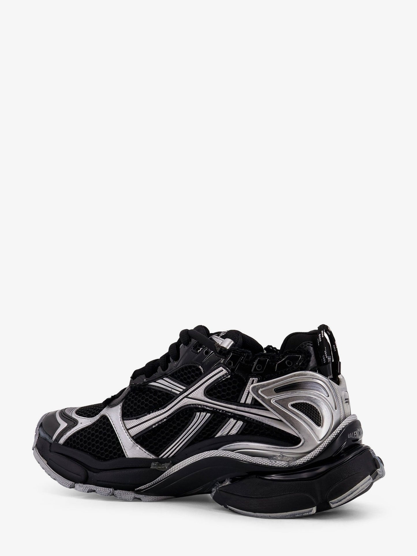 Balenciaga Men Runner Mesh Low-Top Sneakers