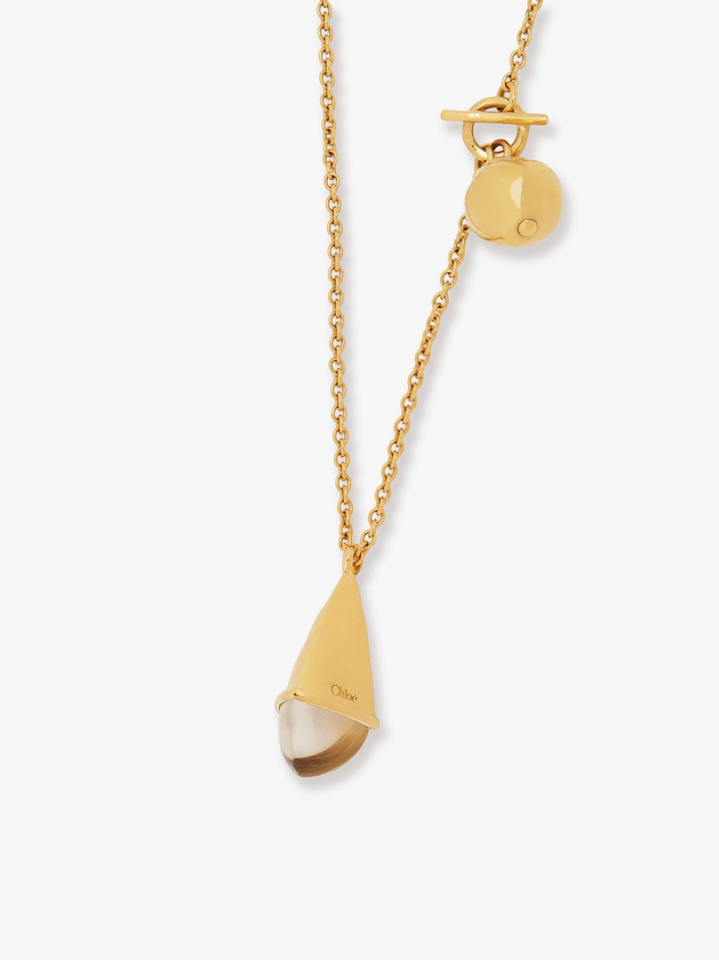 Chloe' Women Chloã© Prism Brass Necklace