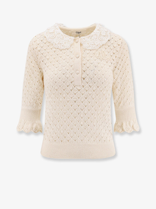 Chloe' Women Cotton, Alpaca And Silk Top