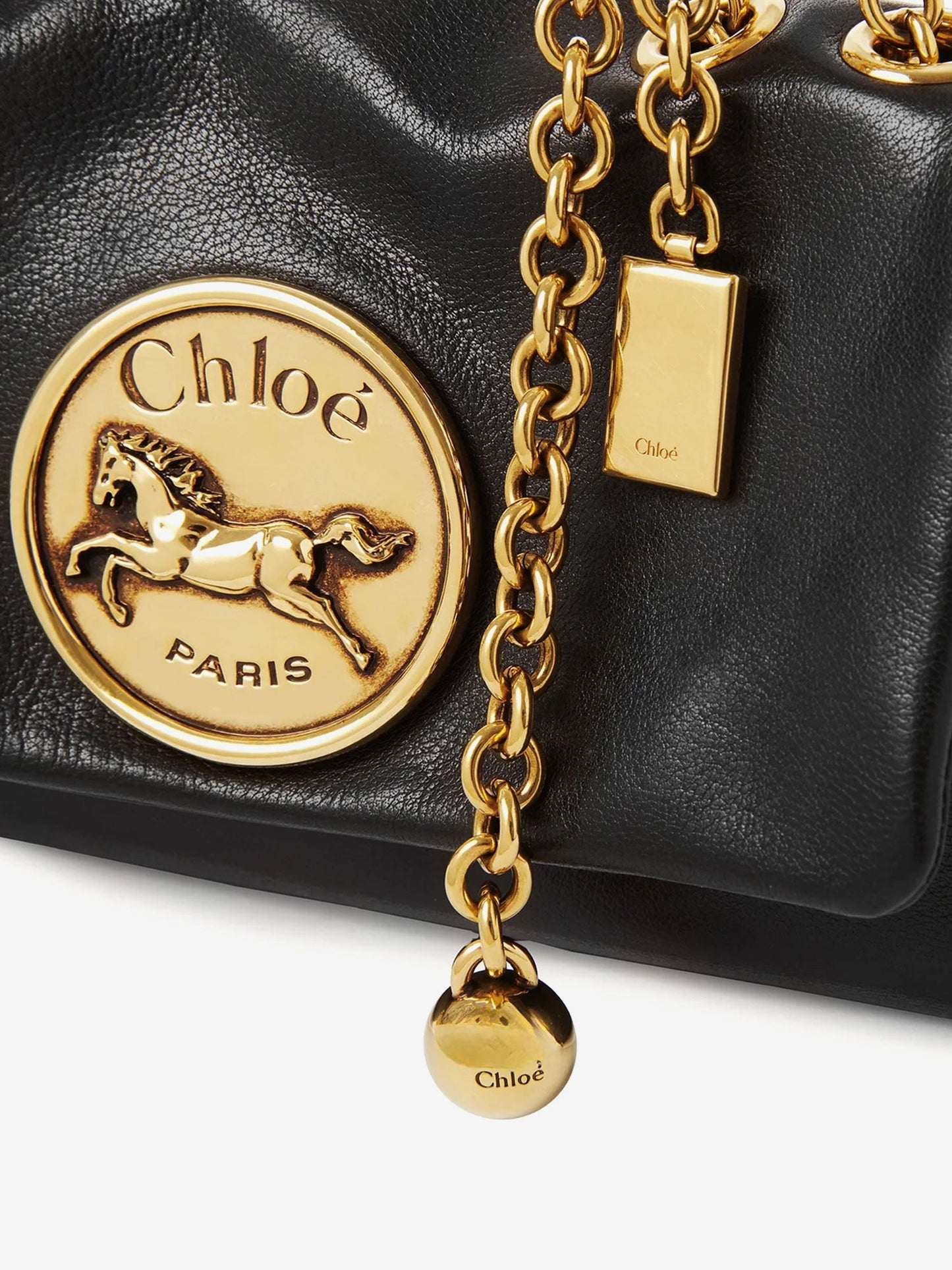 Chloe' Women Heritage Leather Crossbody Bag