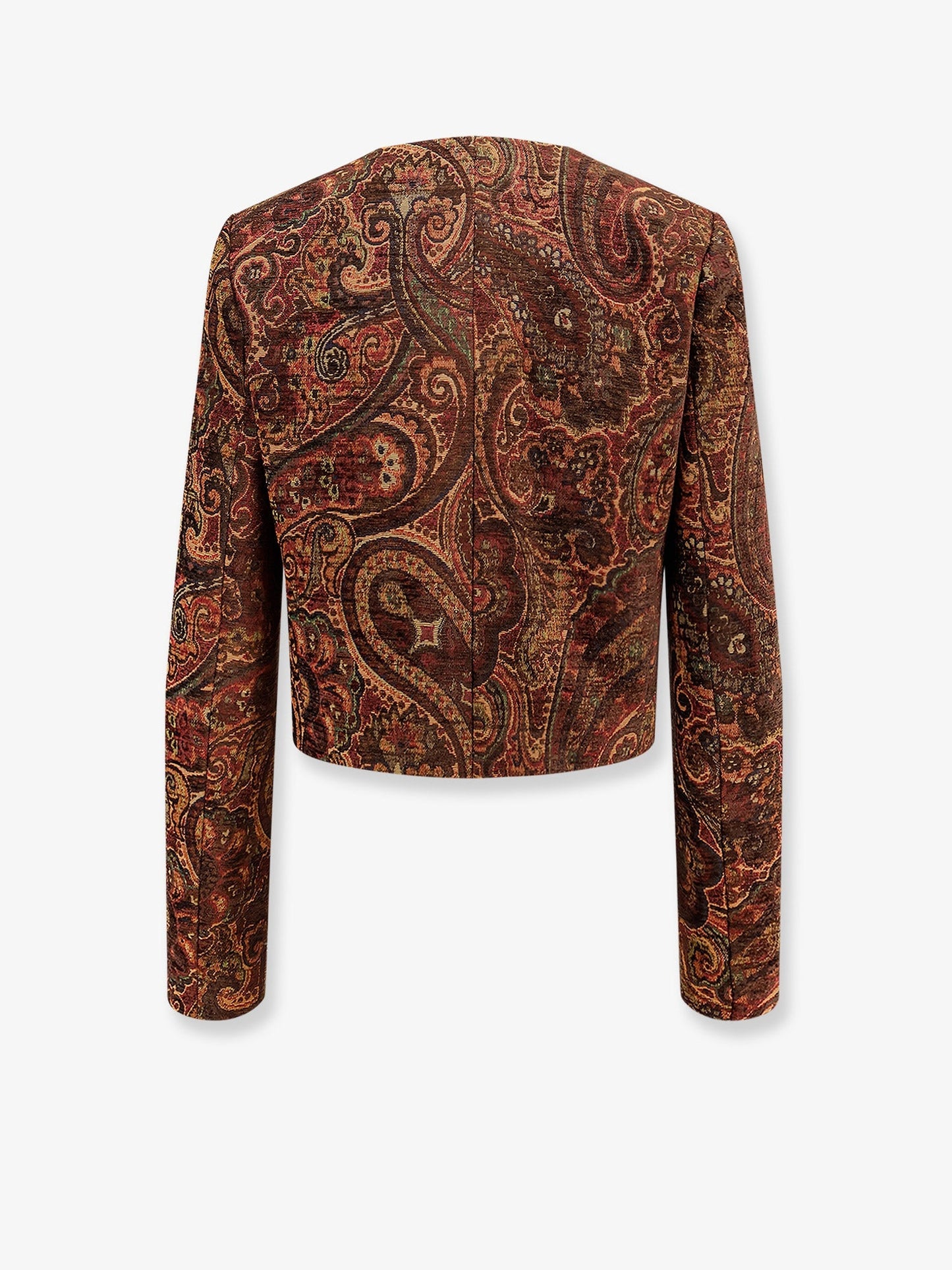 Chloe' Women Blazer With Multicolor Pattern