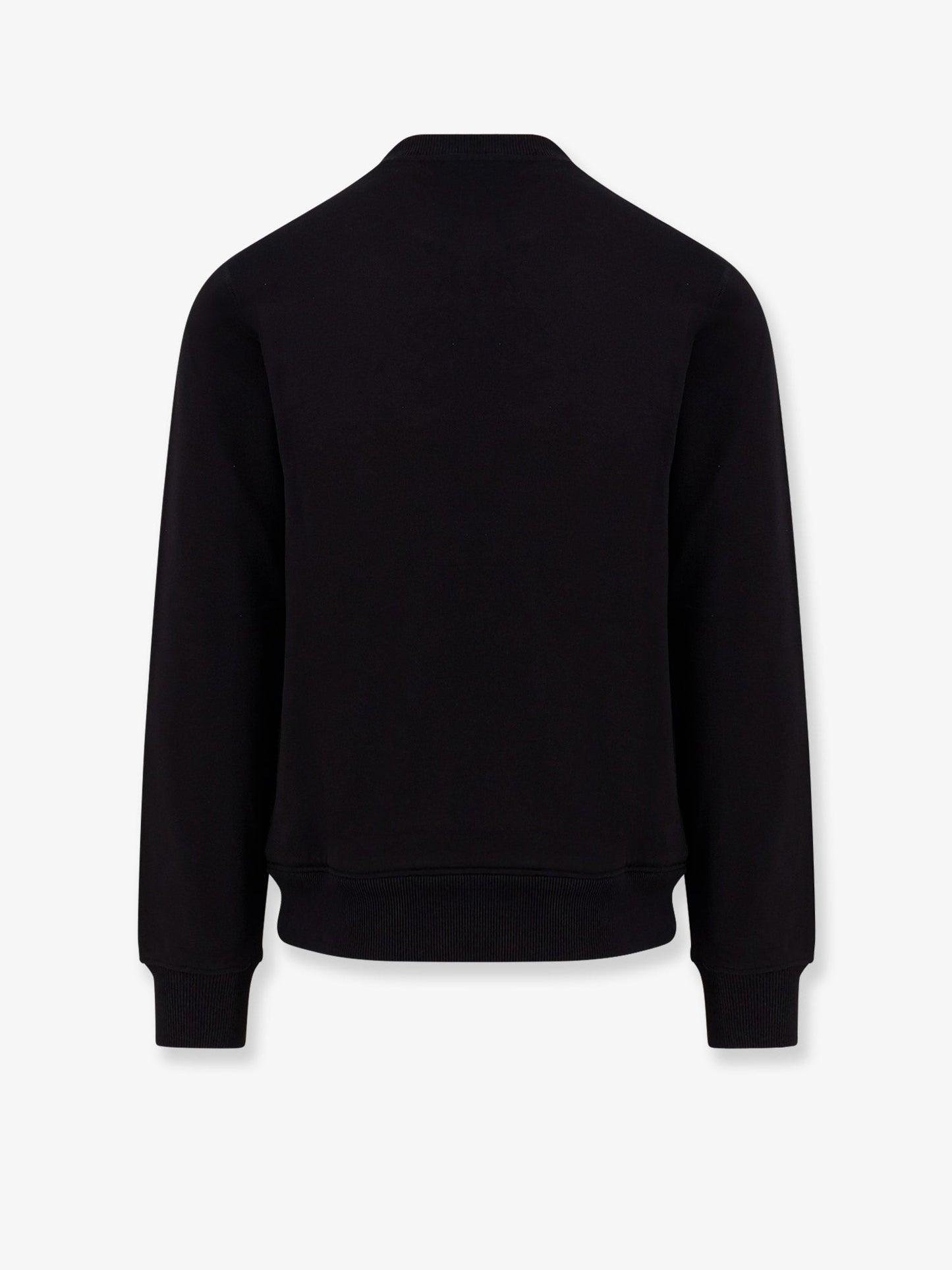 Dolce & Gabbana Men Cotton Sweatshirt With Logo Patch