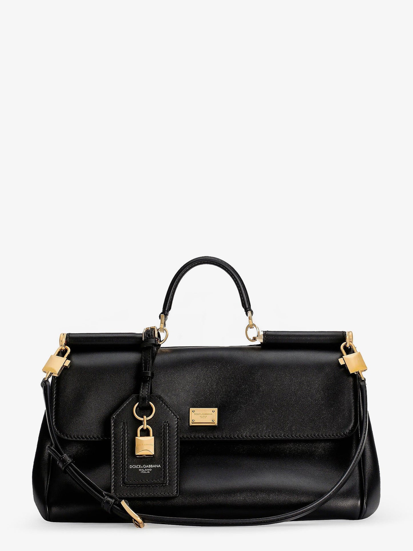 Dolce & Gabbana Women My Sicily Leather Shoulder Bag
