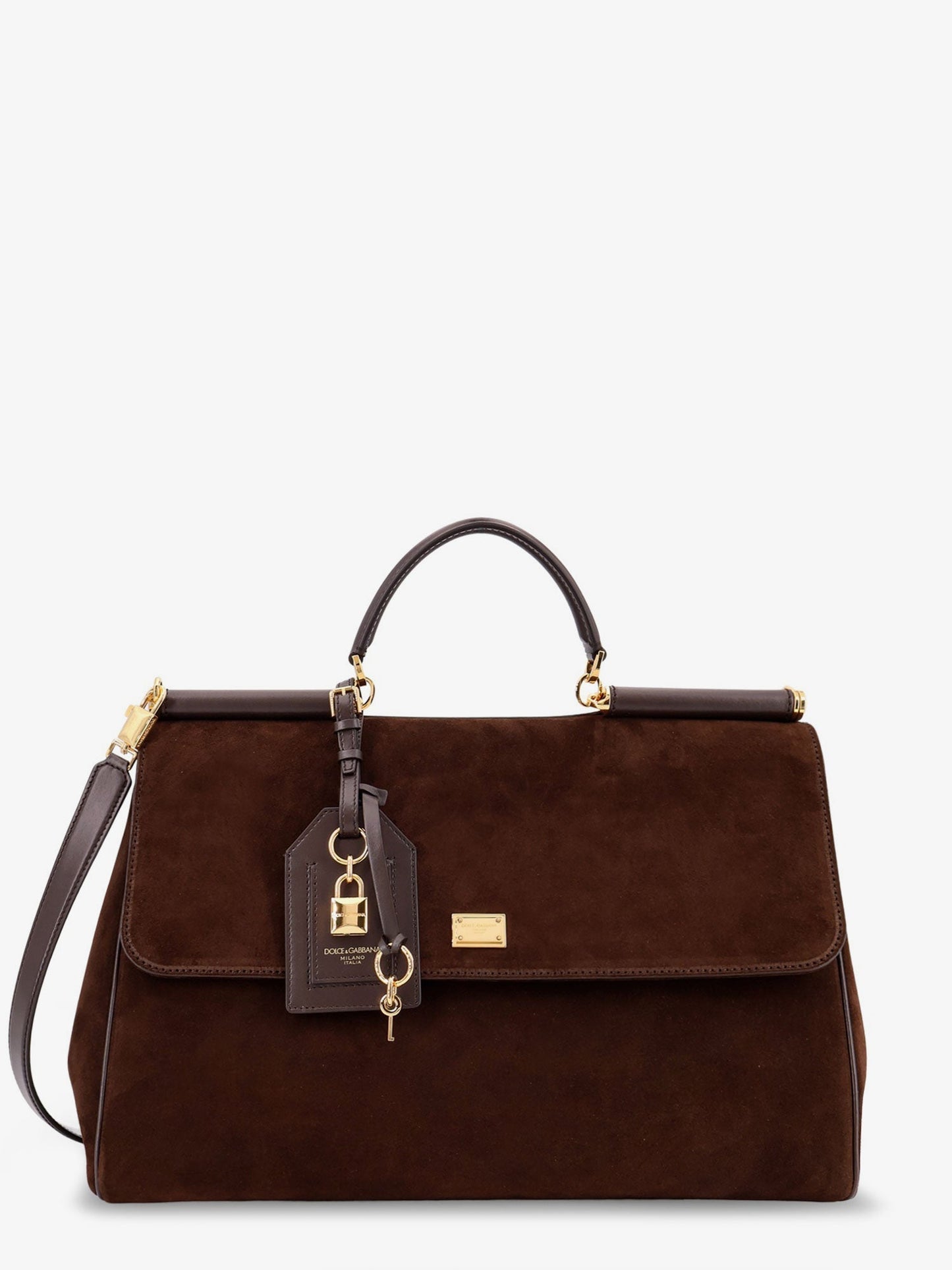 Dolce & Gabbana Women My Sicily Suede Shoulder Bag