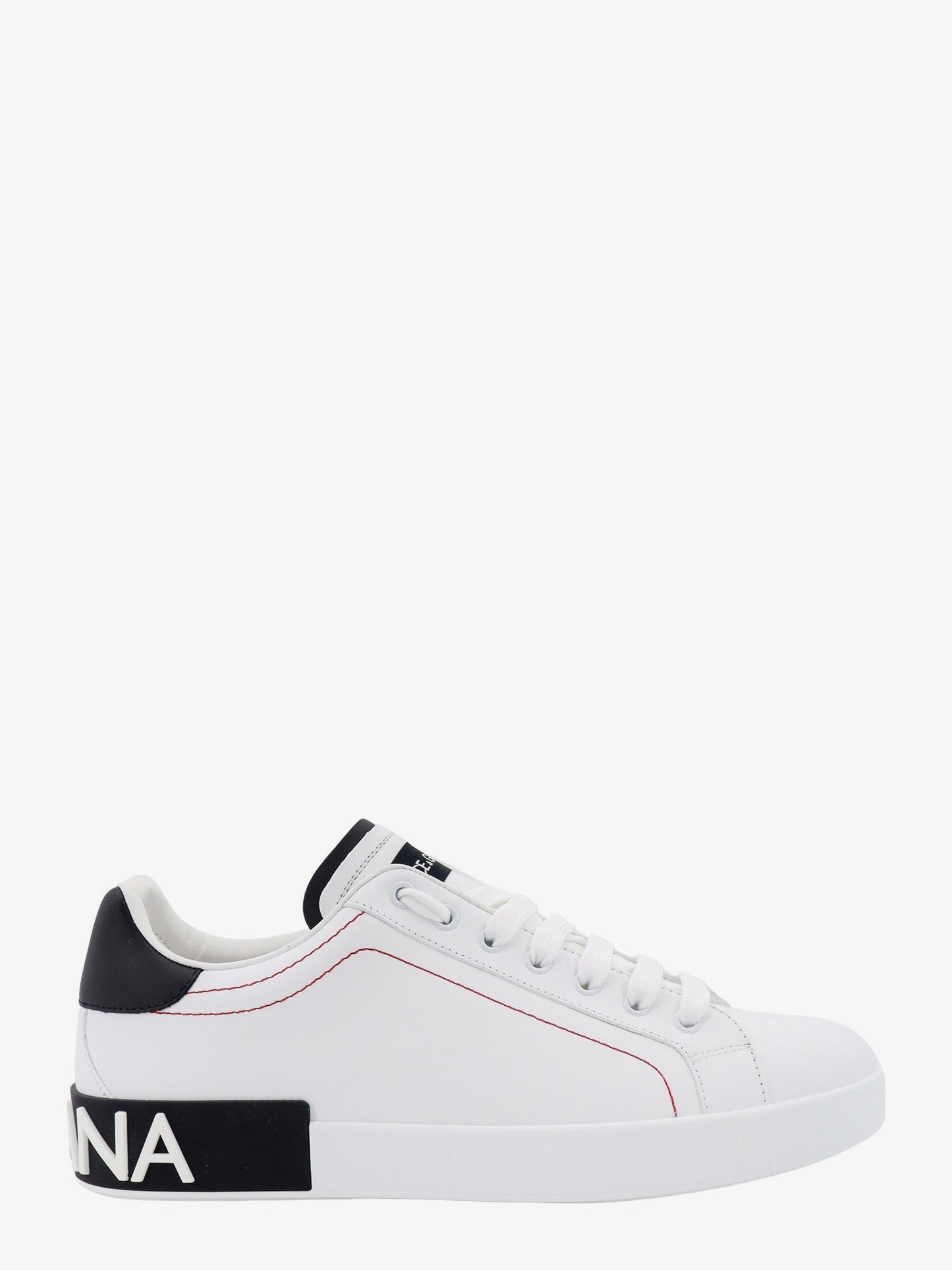 Dolce & Gabbana Men Low-Top Leather Sneakers