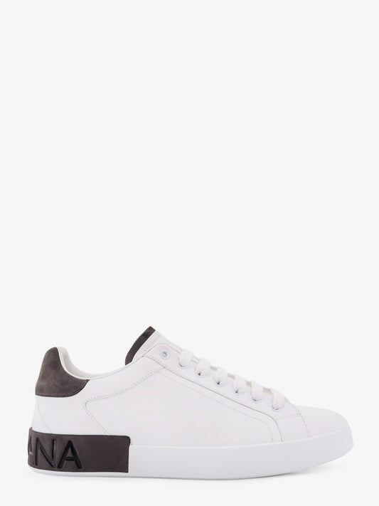 Dolce & Gabbana Men Low-Top Leather Sneakers