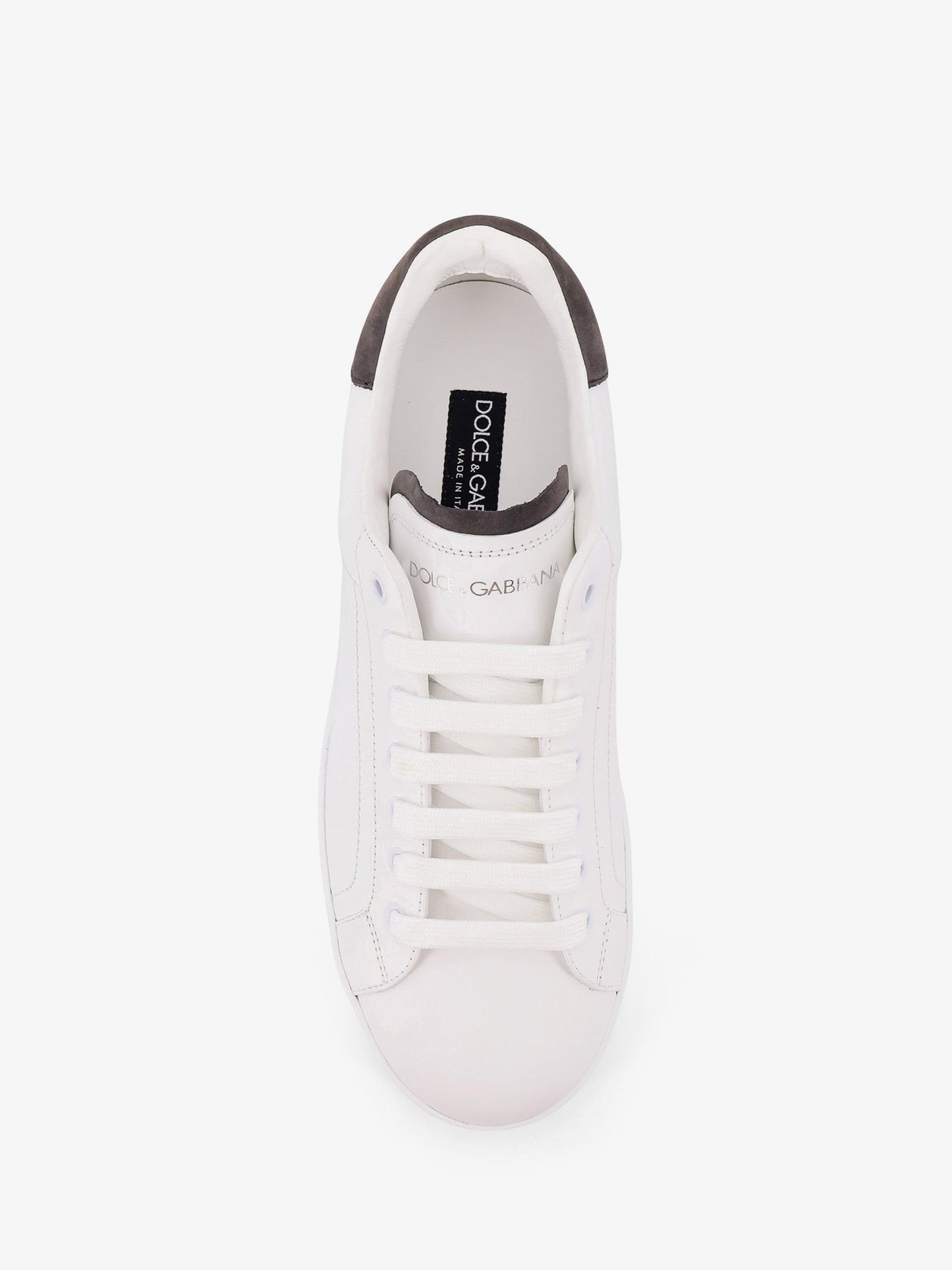Dolce & Gabbana Men Low-Top Leather Sneakers