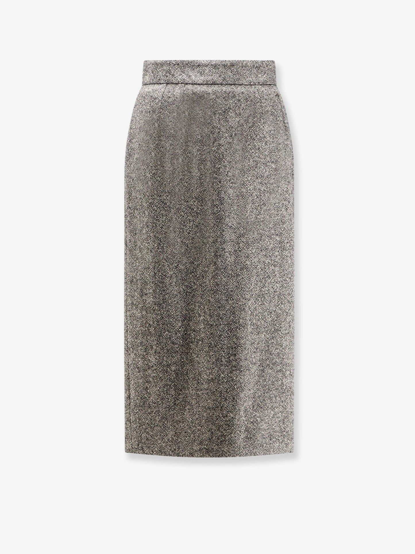 Dolce & Gabbana Women Virgin Wool Midi Pencil Skirt