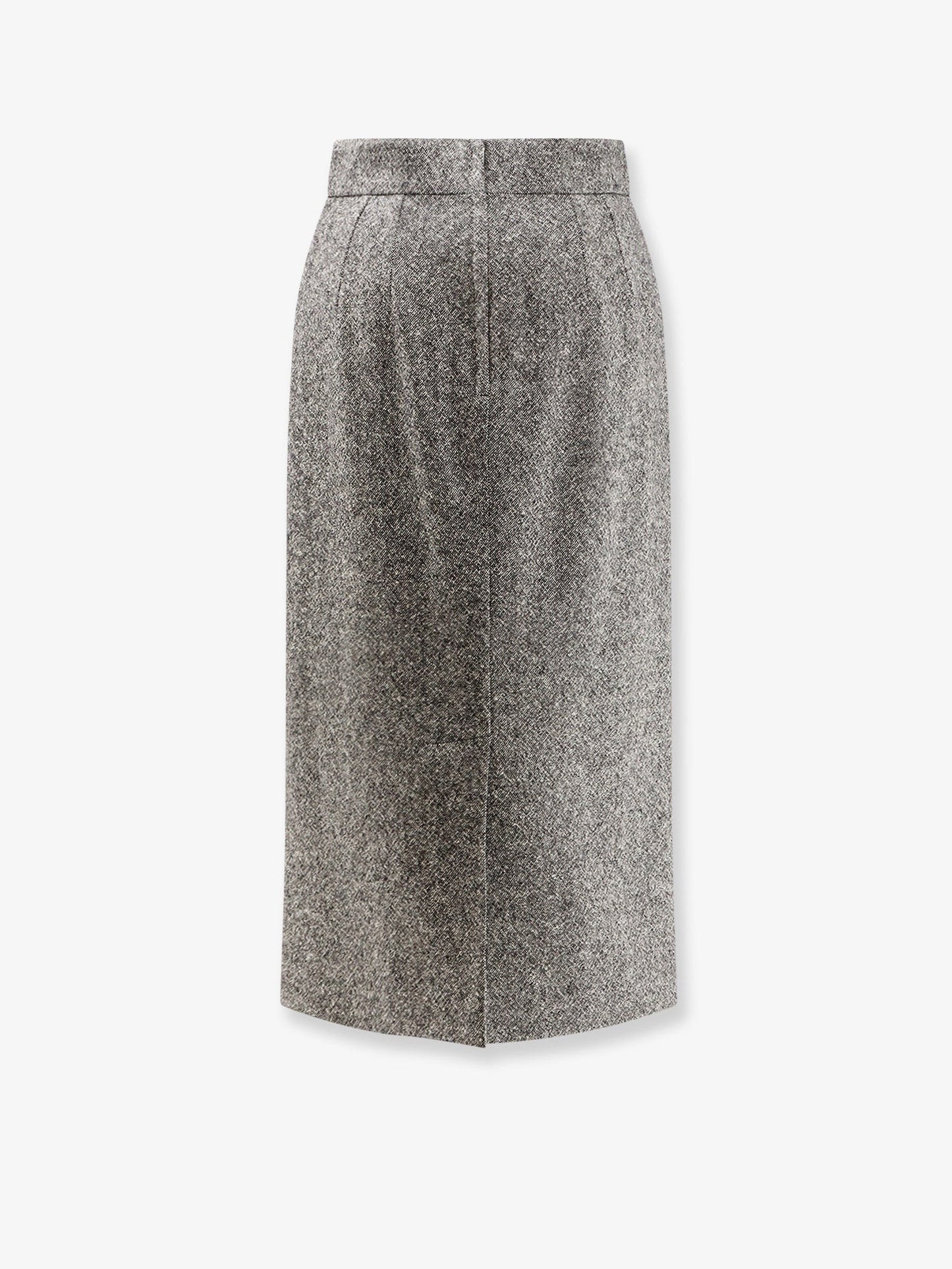 Dolce & Gabbana Women Virgin Wool Midi Pencil Skirt