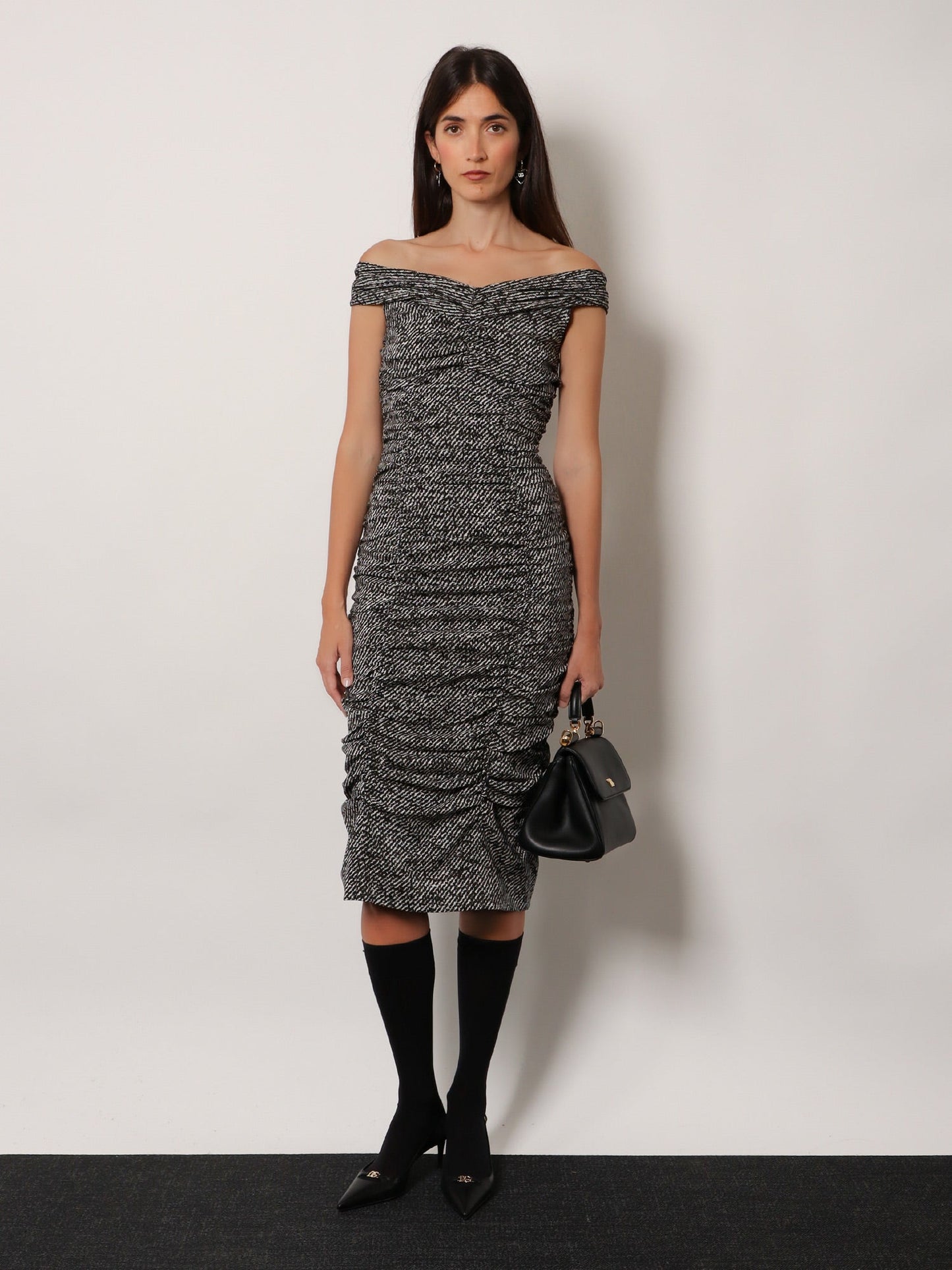 Dolce & Gabbana Women Silk Midi Dress