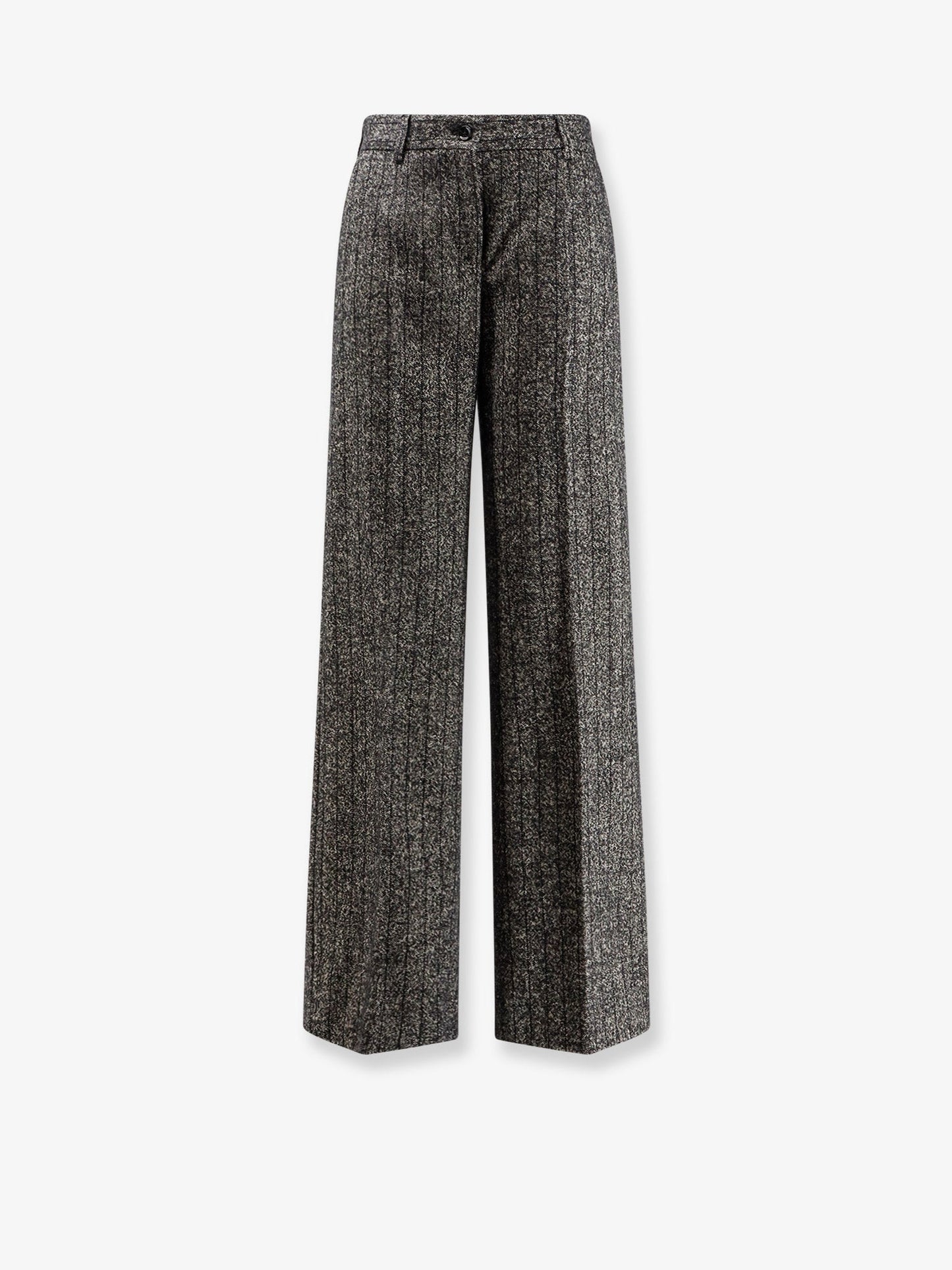 Dolce & Gabbana Women Striped Wool Blend Trousers