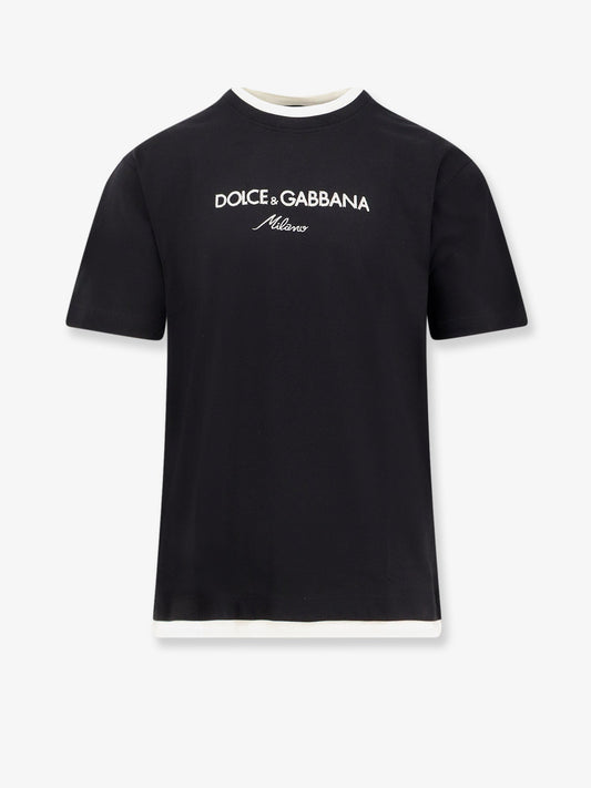 Dolce & Gabbana Men Cotton T-Shirt