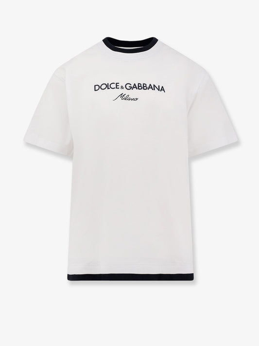Dolce & Gabbana Men Cotton T-Shirt