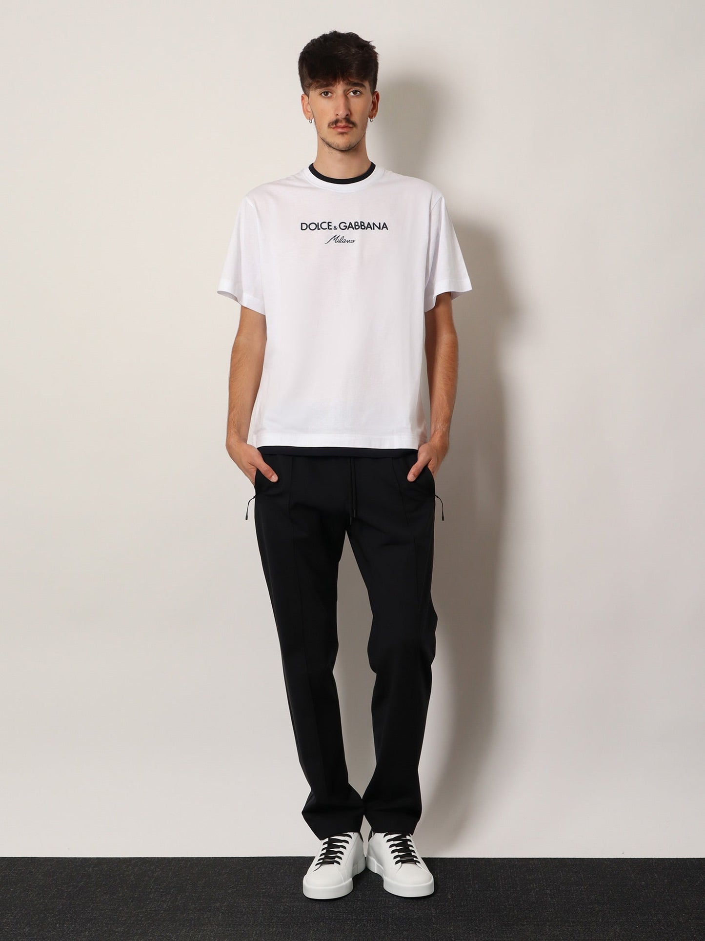 Dolce & Gabbana Men Cotton T-Shirt