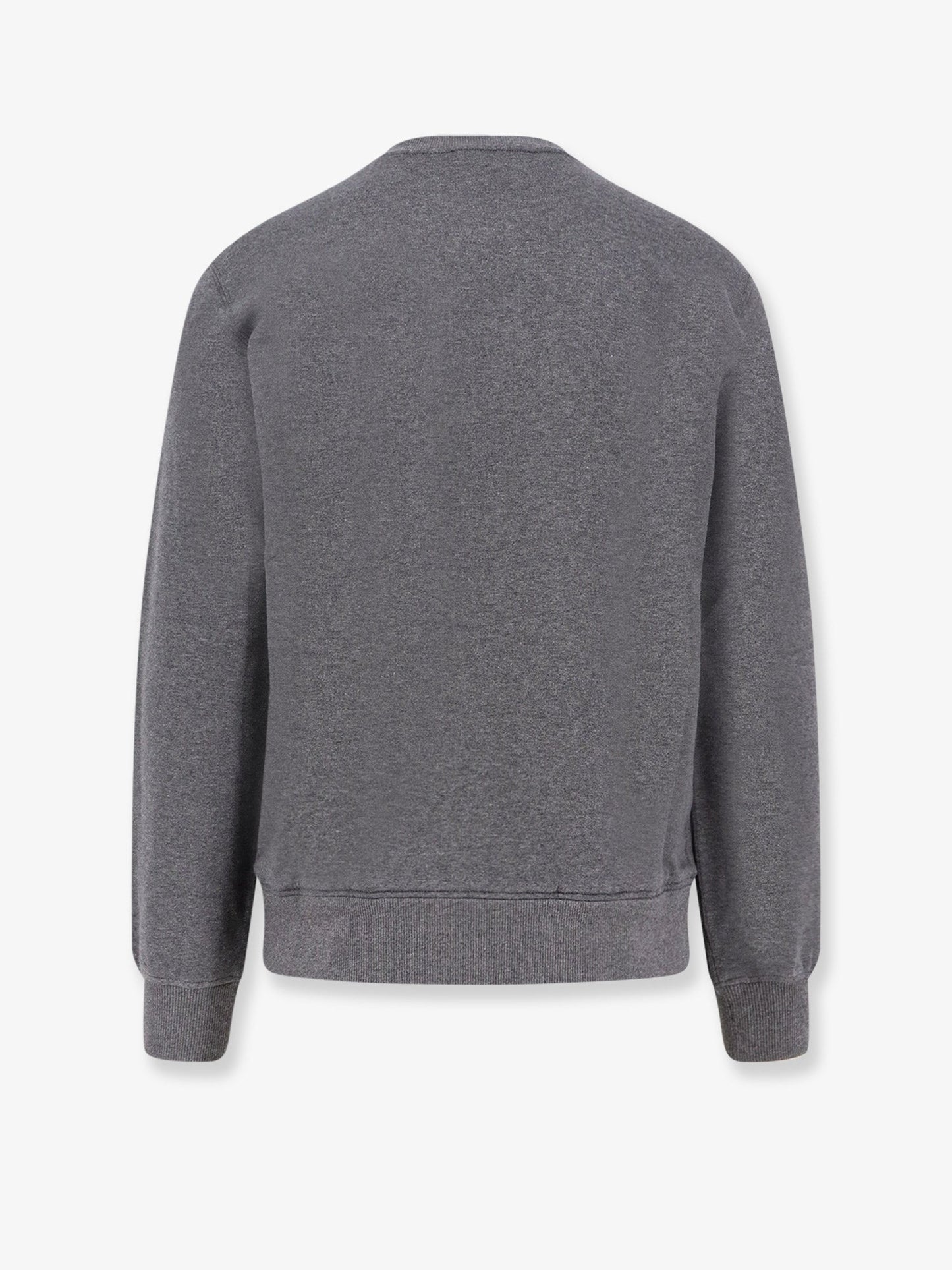 Dolce & Gabbana Men Cotton Sweatshirt With Logo Patch