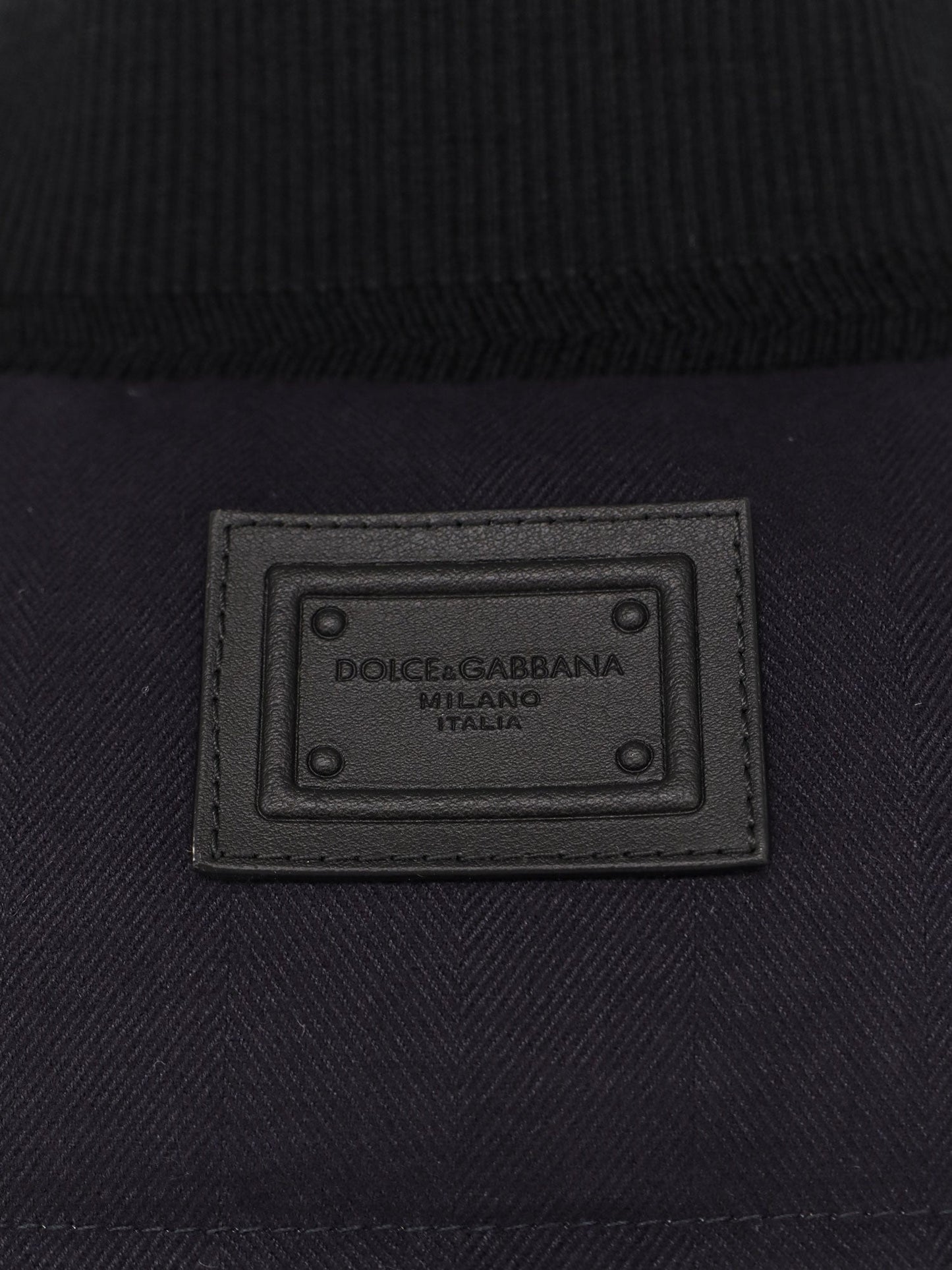 Dolce & Gabbana Men Sleeveless Jacket In Cotton And Viscose