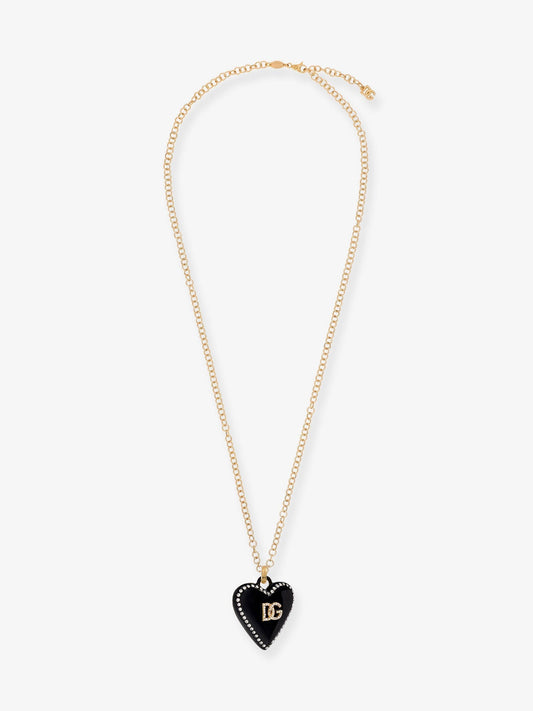 Dolce & Gabbana Women Metal Necklace With Rhinestones