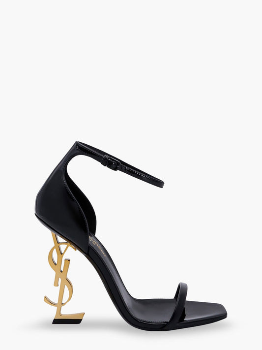 Saint Laurent Women Opyum 110 Patent Leather Sandals