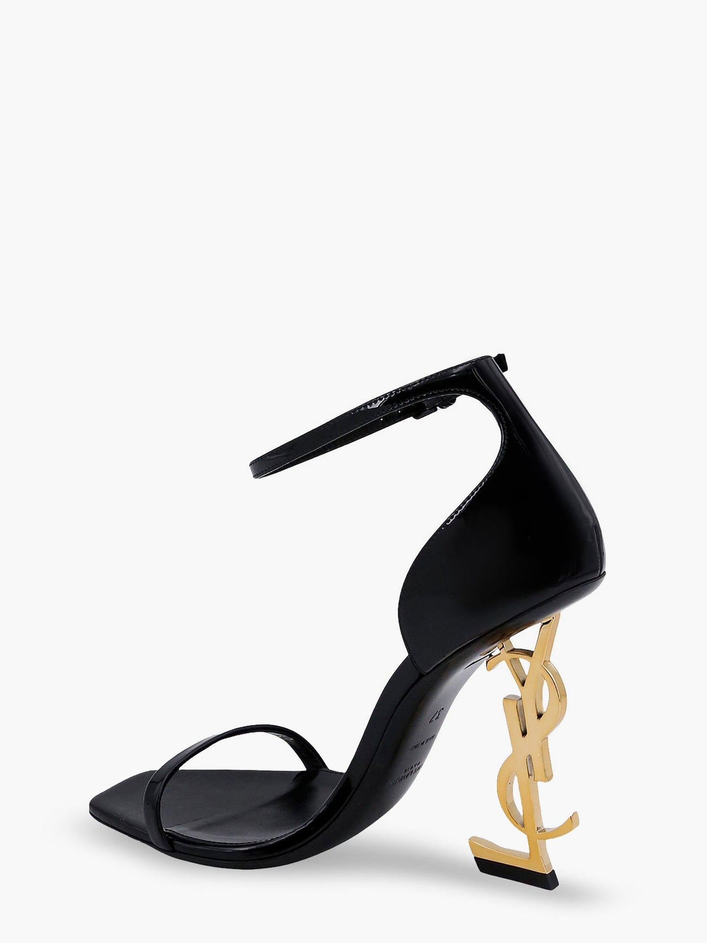 Saint Laurent Women Opyum 110 Patent Leather Sandals