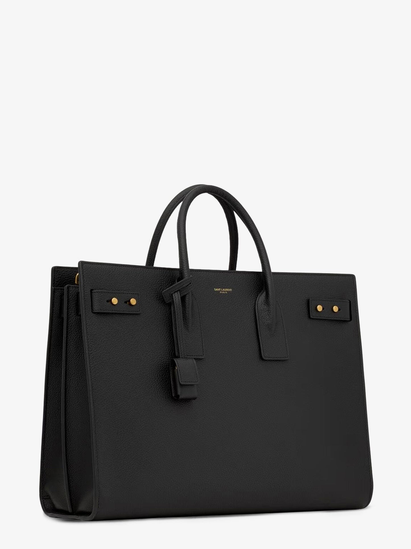 Saint Laurent Men Sac De Jour Large Leather Shoulder Bag
