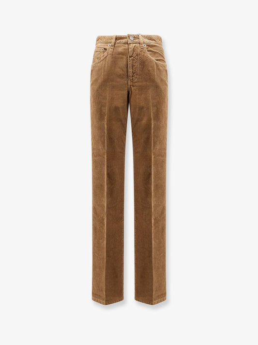 Saint Laurent Women Clyde Corduroy Trousers