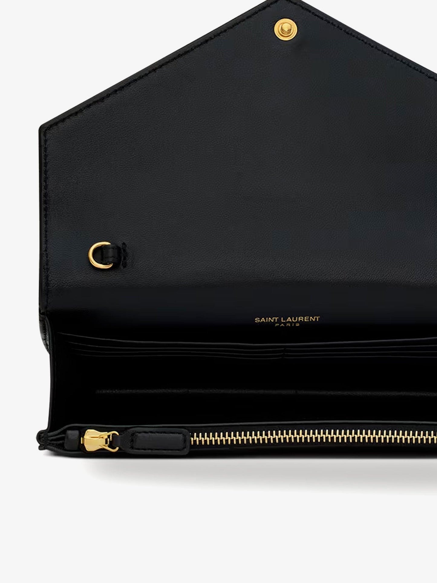 Saint Laurent Women Envelope Matelasse Lather Shoulder Bag
