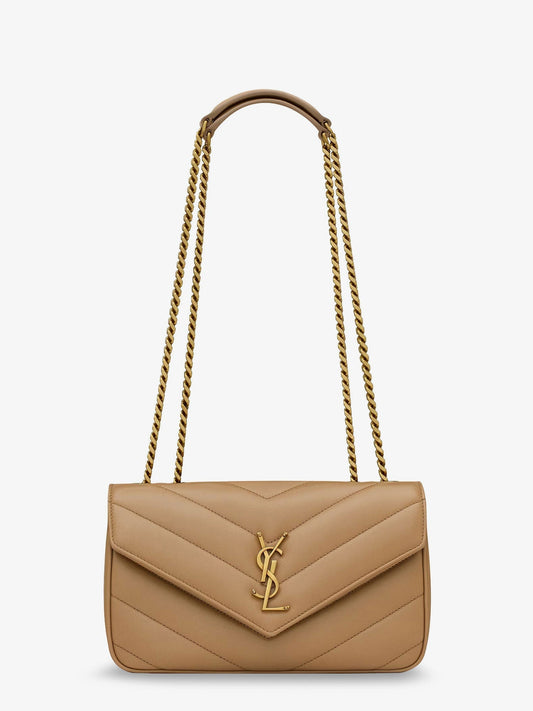 Saint Laurent Women Loulou Small Leather Shoulder Bag