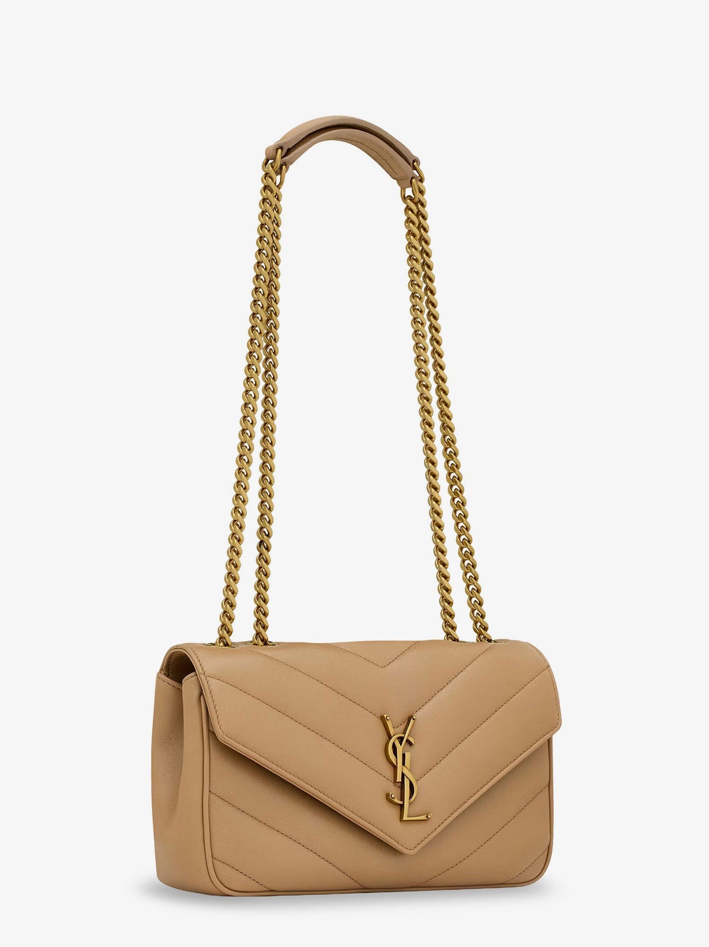 Saint Laurent Women Loulou Small Leather Shoulder Bag
