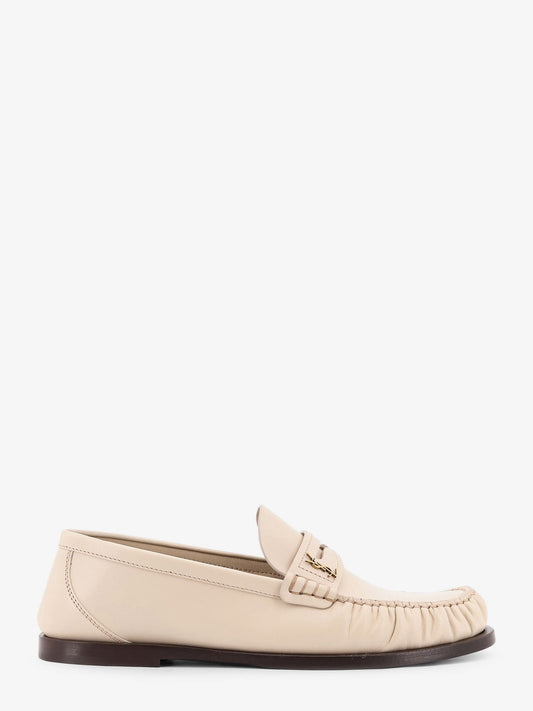 Saint Laurent Women Laurent 05 Moc Leather Loafers