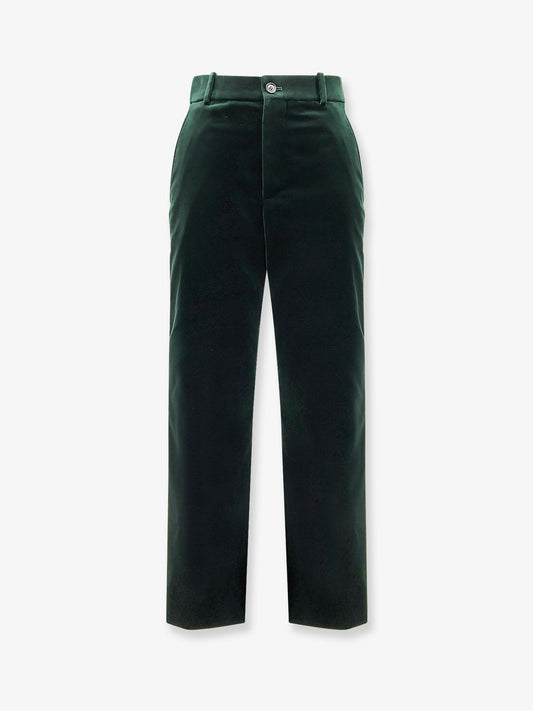 Saint Laurent Women Velvet Trousers