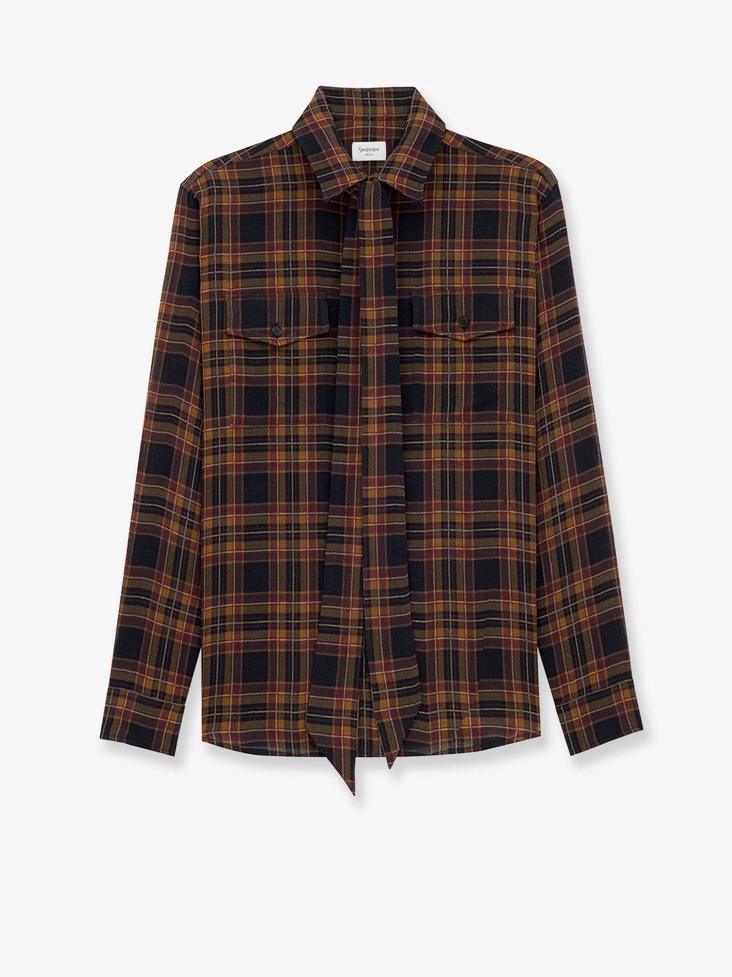 Saint Laurent Women Wool Shirt