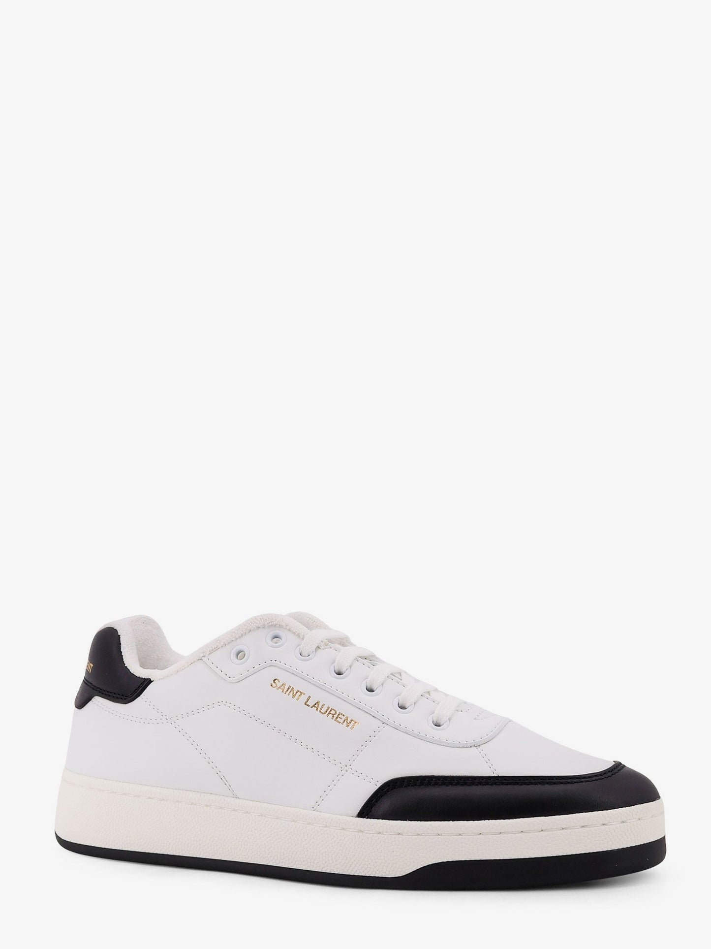 Saint Laurent Men Sl/61 Sn Leather Sneakers